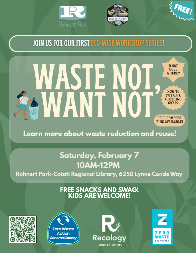 Waste Not, Want Not Flyer 